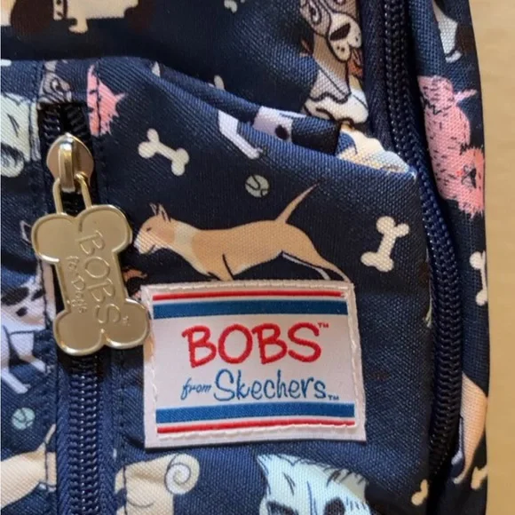 BOBS from Skechers Navy Dog Print Backpack - Picture 2 of 3